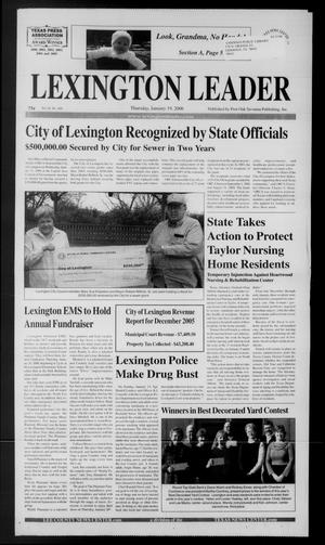 Lexington Leader (Lexington, Tex.), Vol. 10, No. 408, Ed. 1 Thursday, January 19, 2006