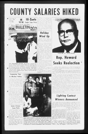 Medina Valley and County News Bulletin (Castroville, Tex.), Vol. 8, No. 37, Ed. 1 Wednesday, January 3, 1968