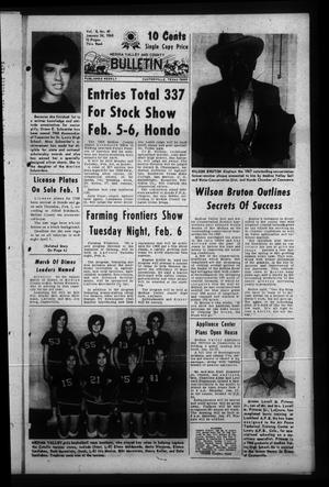 Medina Valley and County News Bulletin (Castroville, Tex.), Vol. 8, No. 40, Ed. 1 Wednesday, January 24, 1968