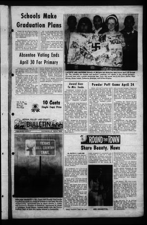 Medina Valley and County News Bulletin (Castroville, Tex.), Vol. 9, No. 1, Ed. 1 Wednesday, April 24, 1968