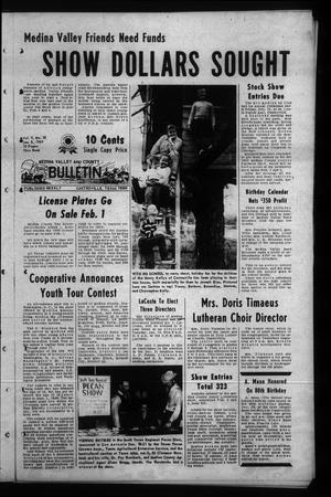 Medina Valley and County News Bulletin (Castroville, Tex.), Vol. 9, No. 38, Ed. 1 Wednesday, January 8, 1969