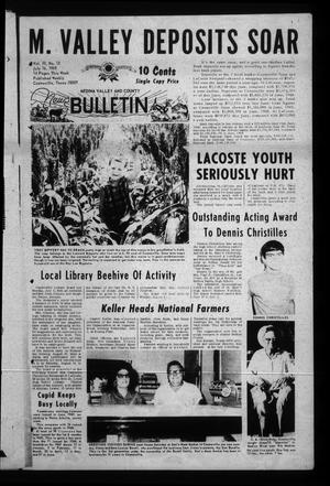 Medina Valley and County News Bulletin (Castroville, Tex.), Vol. 10, No. 13, Ed. 1 Wednesday, July 16, 1969
