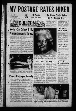 Medina Valley and County News Bulletin (Castroville, Tex.), Vol. 12, No. 5, Ed. 1 Wednesday, May 19, 1971