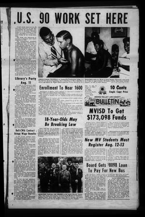 Medina Valley and County News Bulletin (Castroville, Tex.), Vol. 11, No. 16, Ed. 1 Wednesday, August 4, 1971