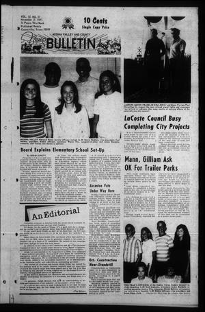 Medina Valley and County News Bulletin (Castroville, Tex.), Vol. 12, No. 31, Ed. 1 Wednesday, November 17, 1971