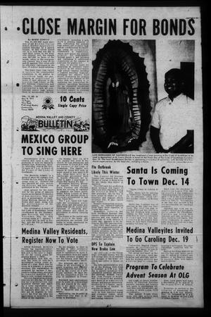 Medina Valley and County News Bulletin (Castroville, Tex.), Vol. 12, No. 34, Ed. 1 Wednesday, December 8, 1971