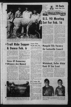 Medina Valley and County News Bulletin (Castroville, Tex.), Vol. 13, No. 42, Ed. 1 Wednesday, January 31, 1973