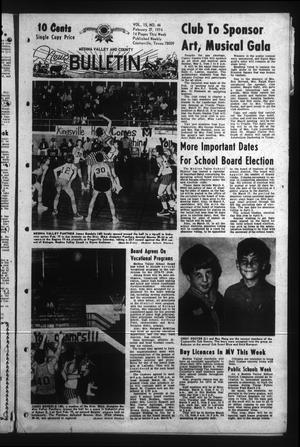 Medina Valley and County News Bulletin (Castroville, Tex.), Vol. 15, No. 46, Ed. 1 Wednesday, February 27, 1974