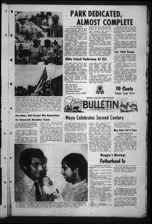 Medina Valley and County News Bulletin (Castroville, Tex.), Vol. 16, No. 9, Ed. 1 Wednesday, June 12, 1974