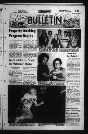 Medina Valley and County News Bulletin (Castroville, Tex.), Vol. 16, No. 28, Ed. 1 Wednesday, October 23, 1974