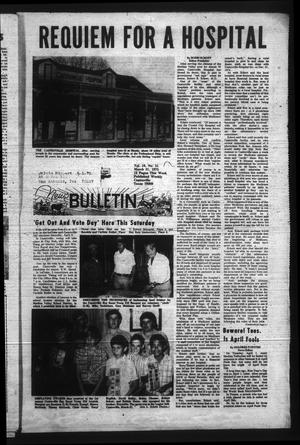 News Bulletin (Castroville, Tex.), Vol. 16, No. 51, Ed. 1 Monday, March 31, 1975