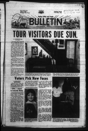 Medina Valley and County News Bulletin (Castroville, Tex.), Vol. 16, No. 52, Ed. 1 Monday, April 7, 1975