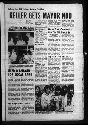 The Tri-County News Bulletin (Castroville, Tex.), Vol. 17, No. 49, Ed. 1 Monday, March 15, 1976