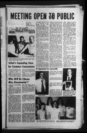 The Tri-County News Bulletin (Castroville, Tex.), Vol. 18, No. 7, Ed. 1 Monday, May 24, 1976