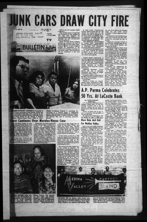 The Tri-County News Bulletin (Castroville, Tex.), Vol. 18, No. 16, Ed. 1 Monday, July 26, 1976