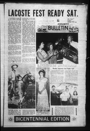 The Tri-County News Bulletin (Castroville, Tex.), Vol. 18, No. 22, Ed. 1 Monday, September 6, 1976