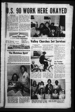 The Tri-County News Bulletin (Castroville, Tex.), Vol. 18, No. 37, Ed. 1 Monday, December 20, 1976