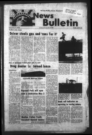 News Bulletin (Castroville, Tex.), Vol. 23, No. 17, Ed. 1 Monday, April 27, 1981