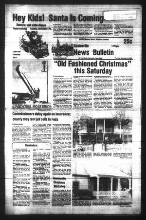 Castroville News Bulletin (Castroville, Tex.), Vol. 26, No. 50, Ed. 1 Thursday, December 12, 1985