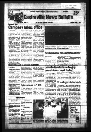 Castroville News Bulletin (Castroville, Tex.), Vol. 28, No. 2, Ed. 1 Thursday, January 8, 1987