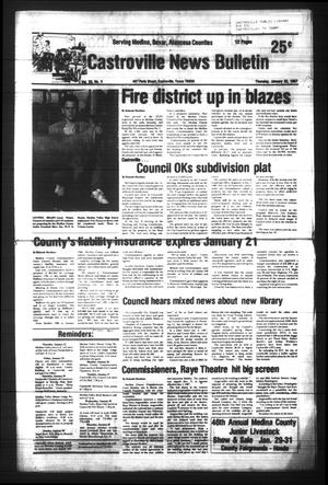 Castroville News Bulletin (Castroville, Tex.), Vol. 28, No. 4, Ed. 1 Thursday, January 22, 1987