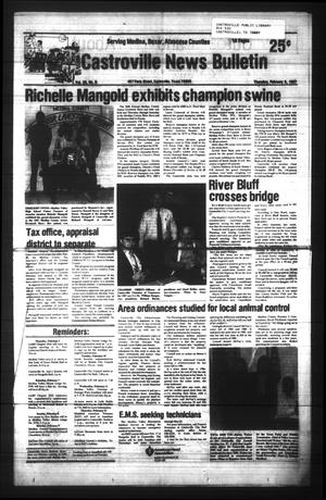 Castroville News Bulletin (Castroville, Tex.), Vol. 28, No. 6, Ed. 1 Thursday, February 5, 1987