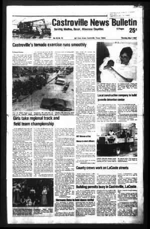 Castroville News Bulletin (Castroville, Tex.), Vol. 28, No. 19, Ed. 1 Thursday, May 7, 1987