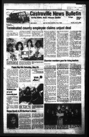 Castroville News Bulletin (Castroville, Tex.), Vol. 28, No. 21, Ed. 1 Thursday, May 21, 1987