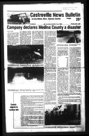 Castroville News Bulletin (Castroville, Tex.), Vol. 28, No. 23, Ed. 1 Thursday, June 4, 1987