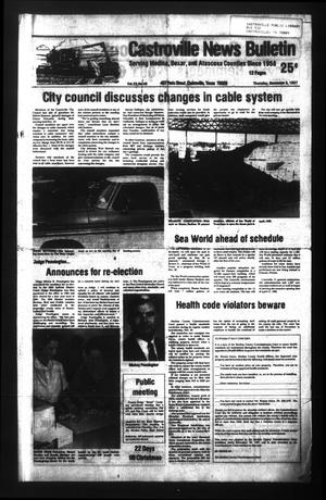 Castroville News Bulletin (Castroville, Tex.), Vol. 28, No. 49, Ed. 1 Thursday, December 3, 1987
