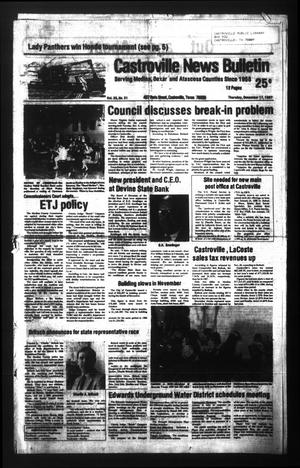 Castroville News Bulletin (Castroville, Tex.), Vol. 28, No. 51, Ed. 1 Thursday, December 17, 1987