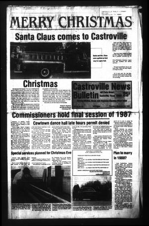Castroville News Bulletin (Castroville, Tex.), Vol. 28, No. 52, Ed. 1 Thursday, December 24, 1987