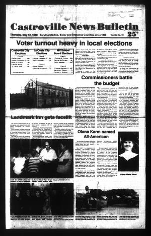 Castroville News Bulletin (Castroville, Tex.), Vol. 29, No. 19, Ed. 1 Thursday, May 12, 1988