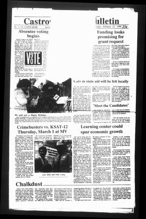 Castroville News Bulletin (Castroville, Tex.), Vol. 31, No. 8, Ed. 1 Thursday, February 22, 1990