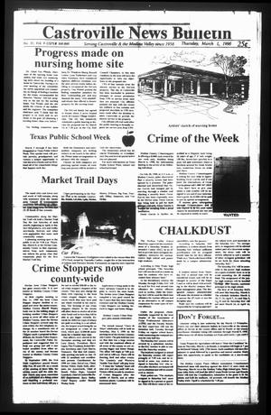 Castroville News Bulletin (Castroville, Tex.), Vol. 31, No. 9, Ed. 1 Thursday, March 1, 1990