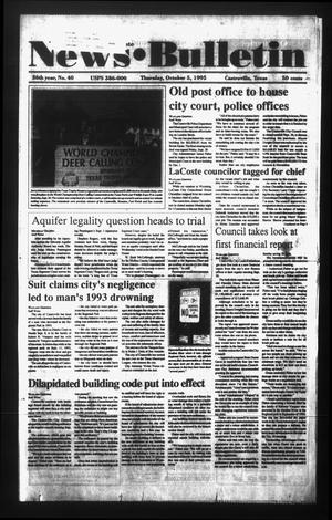 News Bulletin (Castroville, Tex.), Vol. 36, No. 40, Ed. 1 Thursday, October 5, 1995