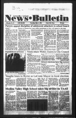 News Bulletin (Castroville, Tex.), Vol. 37, No. 19, Ed. 1 Thursday, May 9, 1996
