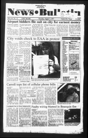 News Bulletin (Castroville, Tex.), Vol. 38, No. 32, Ed. 1 Thursday, August 7, 1997
