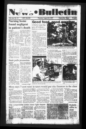 News Bulletin (Castroville, Tex.), Vol. 38, No. 35, Ed. 1 Thursday, August 28, 1997