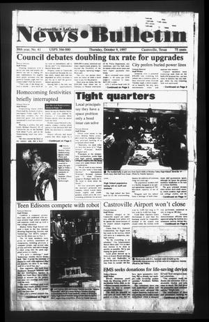 News Bulletin (Castroville, Tex.), Vol. 38, No. 41, Ed. 1 Thursday, October 9, 1997