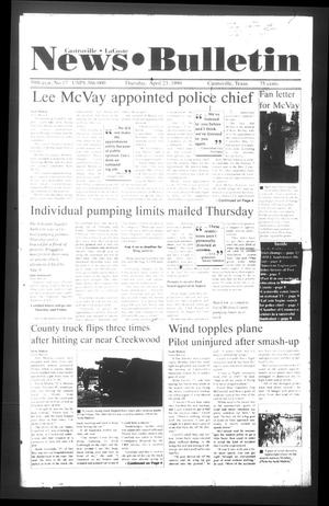 Primary view of object titled 'News Bulletin (Castroville, Tex.), Vol. 39, No. 17, Ed. 1 Thursday, April 23, 1998'.