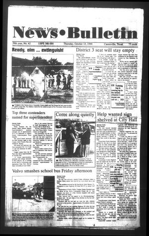 News Bulletin (Castroville, Tex.), Vol. 39, No. 42, Ed. 1 Thursday, October 15, 1998