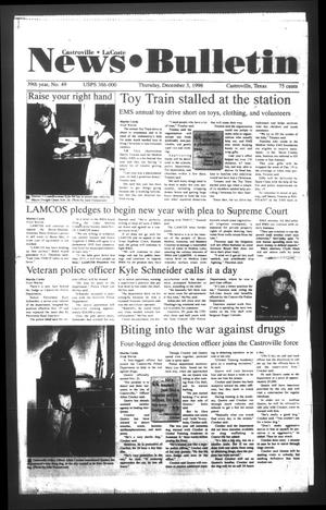 News Bulletin (Castroville, Tex.), Vol. 39, No. 49, Ed. 1 Thursday, December 3, 1998