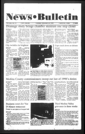 News Bulletin (Castroville, Tex.), Vol. 39, No. 52, Ed. 1 Thursday, December 24, 1998