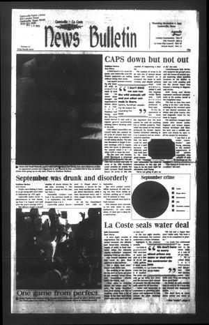 News Bulletin (Castroville, Tex.), Vol. 41, No. 44, Ed. 1 Thursday, November 4, 1999