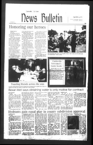 News Bulletin (Castroville, Tex.), Vol. 41, No. 46, Ed. 1 Thursday, November 18, 1999