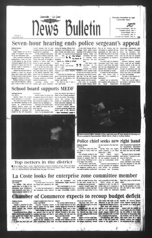 News Bulletin (Castroville, Tex.), Vol. 41, No. 47, Ed. 1 Thursday, November 25, 1999