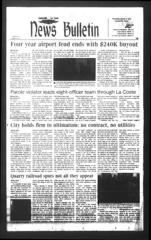 News Bulletin (Castroville, Tex.), Vol. 42, No. 9, Ed. 1 Thursday, March 2, 2000