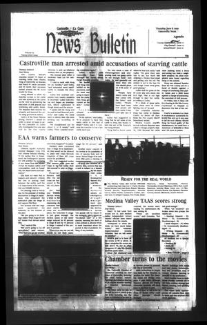 Primary view of object titled 'News Bulletin (Castroville, Tex.), Vol. 42, No. 23, Ed. 1 Thursday, June 8, 2000'.