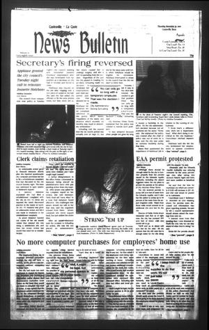 News Bulletin (Castroville, Tex.), Vol. 41, No. 48, Ed. 1 Thursday, November 30, 2000